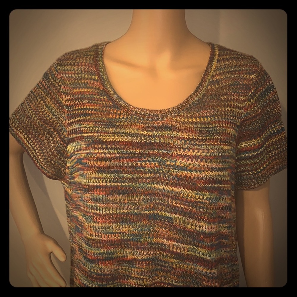 Rainbow colored sweater